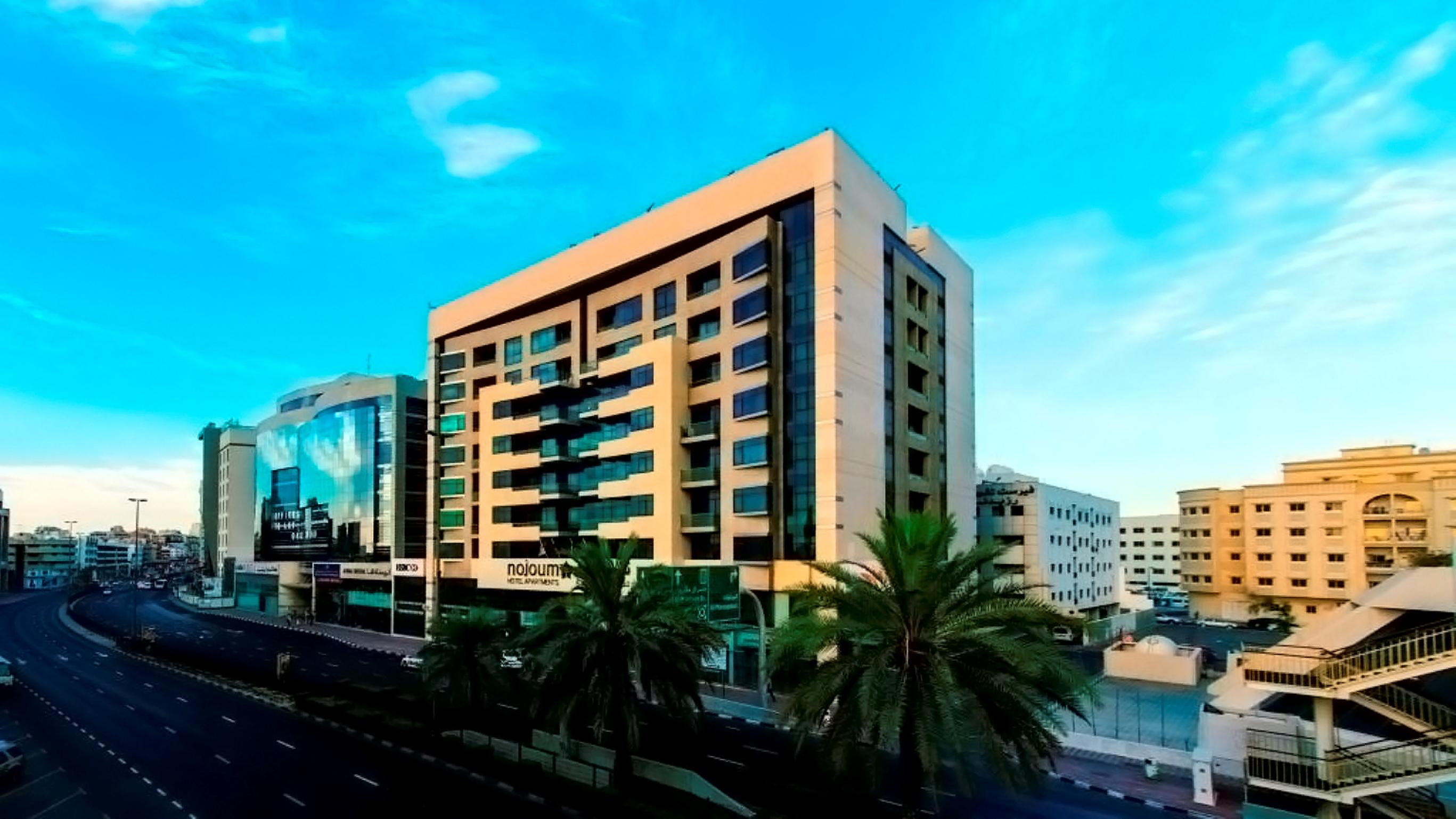 Nojoum Hotel Apartments Llc Dubai Exterior foto